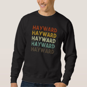 Hayward California Retro 80s Vintage Style Sweatshirt