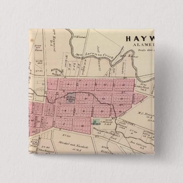 Haywards, Crist tannery Pinback Button (Front)