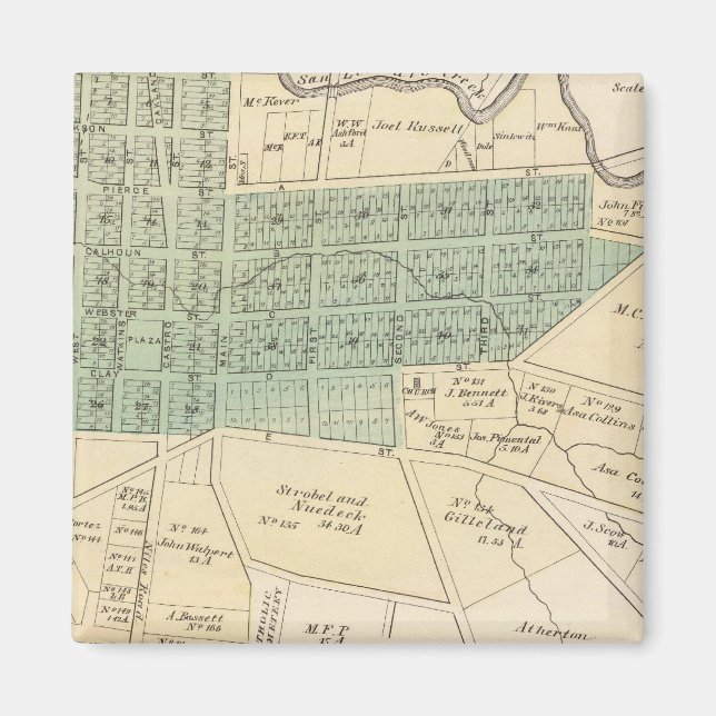 Haywards, San Lorenzo Magnet (Front)