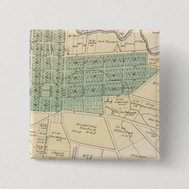 Haywards, San Lorenzo Pinback Button (Front)