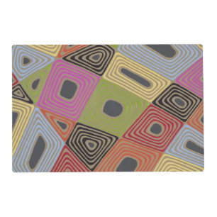Haywire in Grey Laminated Placemat