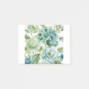 HAZ06 Cool Watercolor Floral.tif Post-it Notes