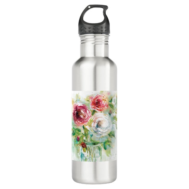 HAZ07 Garden Jar 1.tif Stainless Steel Water Bottle (Front)
