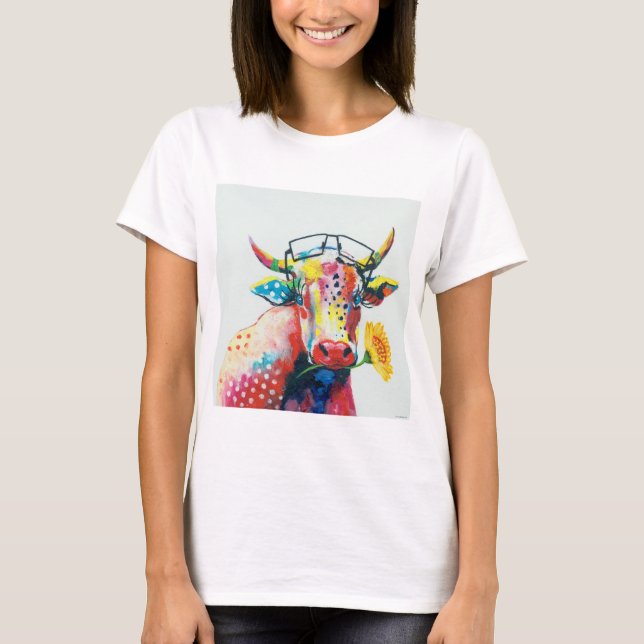 HAZ27 Cow.tif T-Shirt (Front)