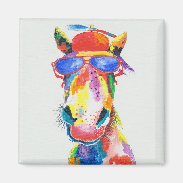 HAZ29 Horse.tif Magnet (Front)