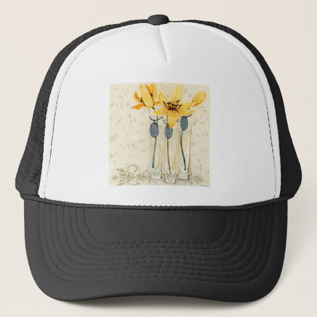 HAZ38 Inspired Yellow.tif Trucker Hat (Front)