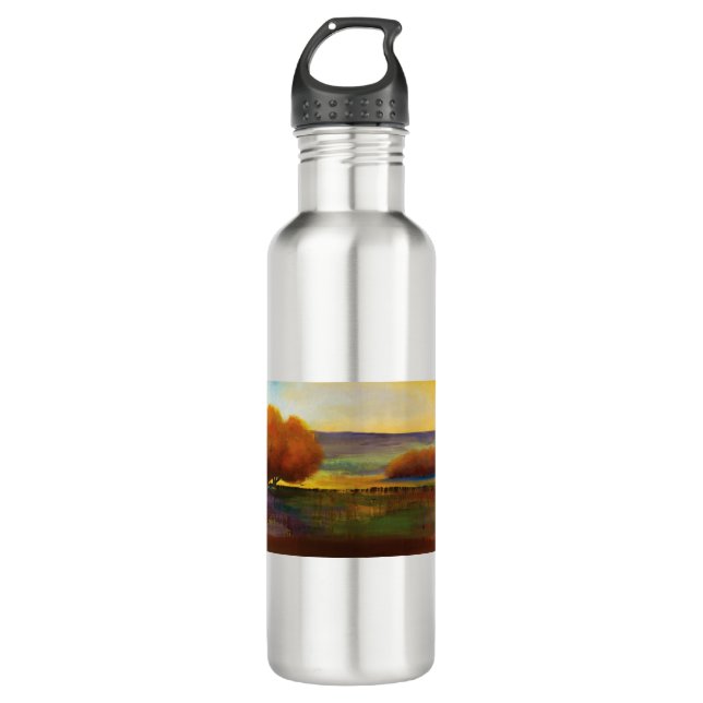 HAZ96 Forest.tif Stainless Steel Water Bottle (Front)