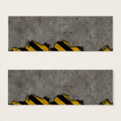 Hazard Striped Stone Texture (Front & Back)