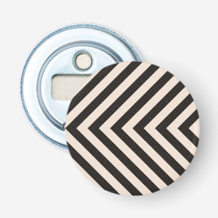 Hazard Stripes Bottle Opener
