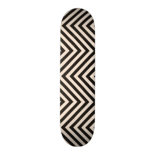 Hazard Stripes Skateboard Deck