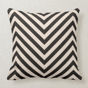 Hazard Stripes Throw Pillow