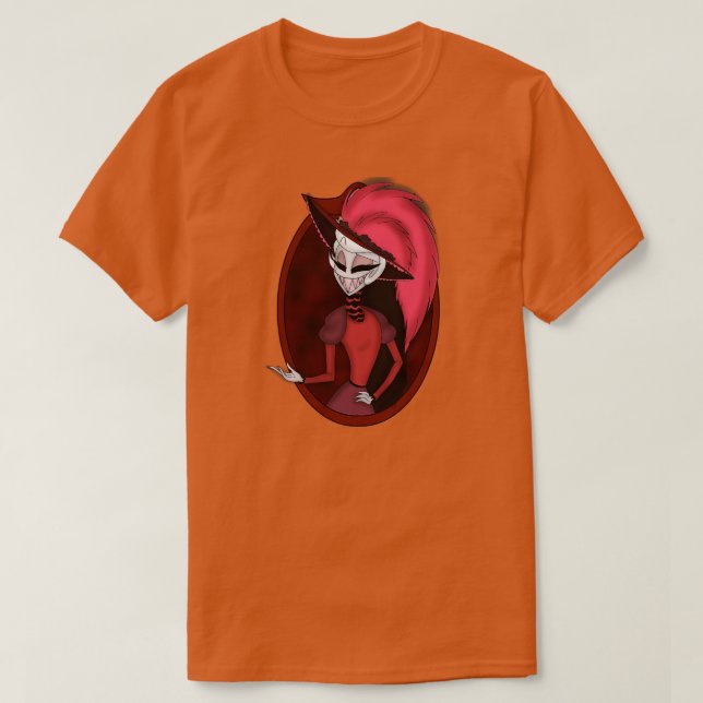 Hazbin Hotel Rosie Portrait T-Shirt (Design Front)