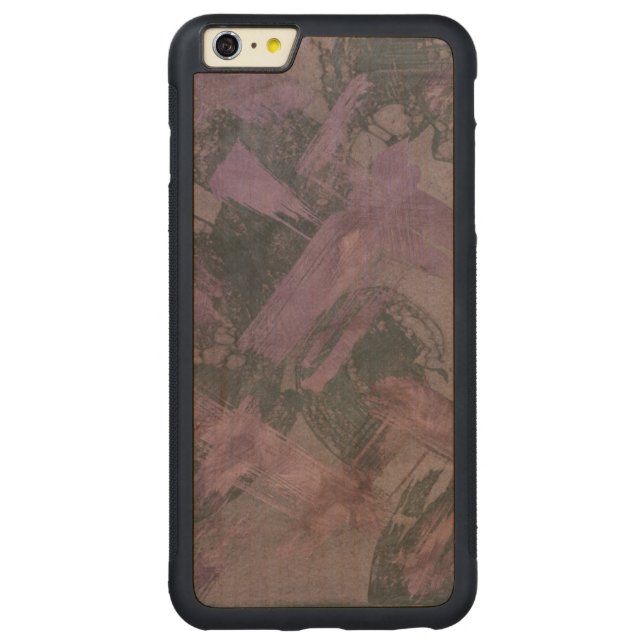 Haze I Carved Wood iPhone Case (Back)