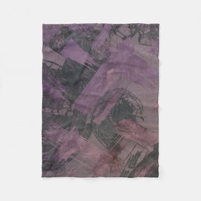 Haze I Fleece Blanket (Front)