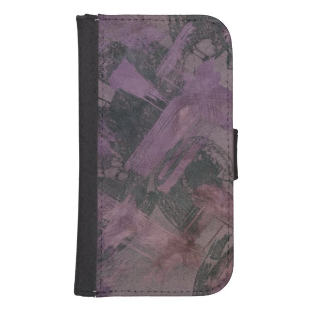 Haze I Samsung Galaxy Wallet Case (Front)