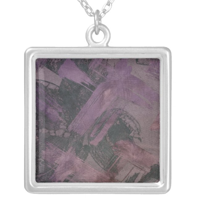 Haze I Silver Plated Necklace (Front)