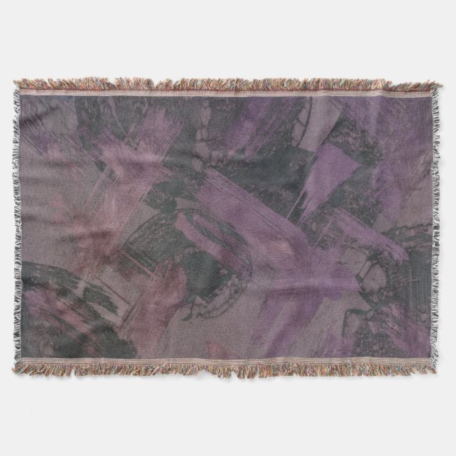 Haze I Throw Blanket (Front)