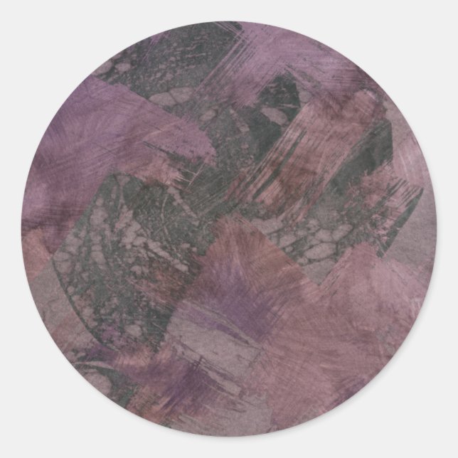 Haze II Classic Round Sticker (Front)