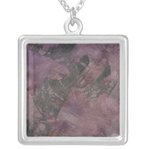 Haze II Silver Plated Necklace