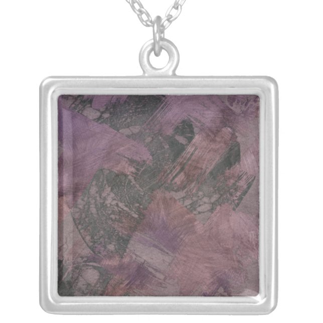 Haze II Silver Plated Necklace (Front)