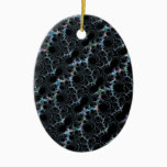 Haze - Mandelbrot Fractal Ceramic Ornament