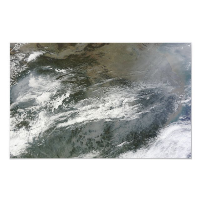 Haze over China Photo Print (Front)