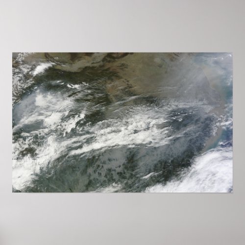 Haze over China Poster