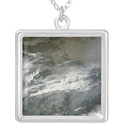 Haze over China Silver Plated Necklace