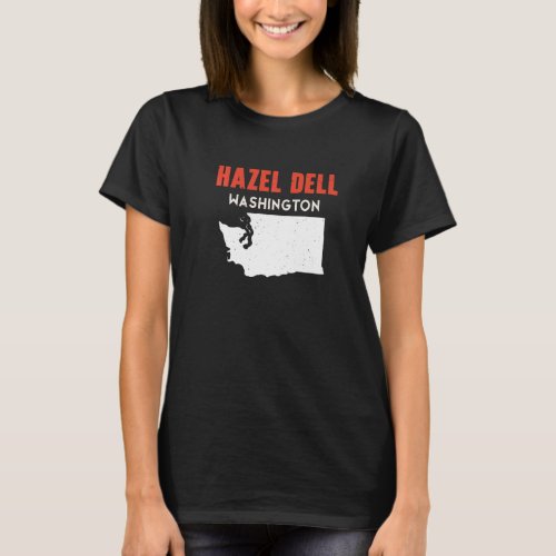 Hazel Dell Washington USA State America Travel Was T_Shirt