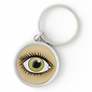 Hazel Eye icon Keychain