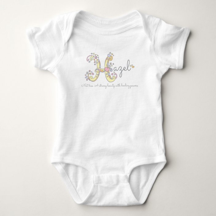 monogram baby romper