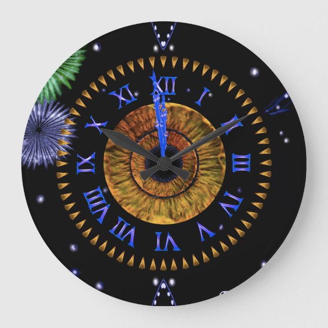 Hazel Midnight Clock (Front)