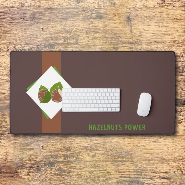 Hazelnuts & Brown Desk Mat (Hazelnuts & Brown Desk Mat)