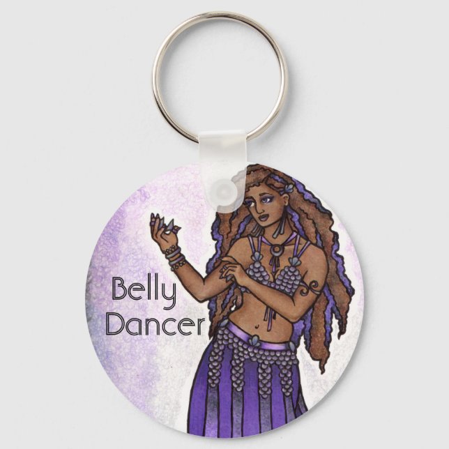 Hazine Belly Dancer Key Chain (Front)