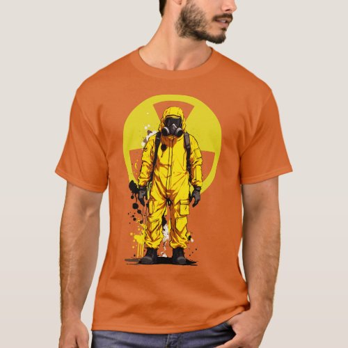 Hazmat Suit Gas Mask 1 T_Shirt