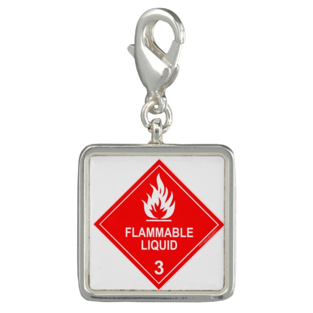 HAZMAT Zipper Pull and Charm (Front)