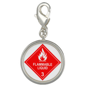 HAZMAT Zipper Pull and Charm
