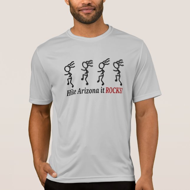 Hazopelli II - Hike Arizona it ROCKS! T-Shirt (Front)
