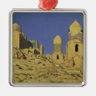 Hazreti Shakh-i-Zindeh Mausoleum Metal Ornament