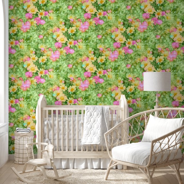 Hazy Daze in Clover Wallpaper (Kids)