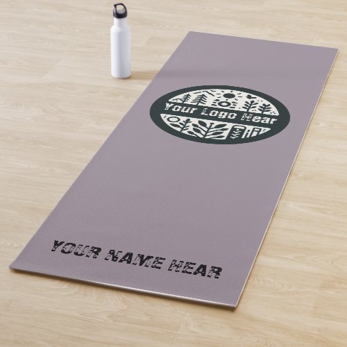 Hazy Lilac  Personalized Tranquility Yoga Mat