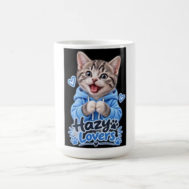 Hazy Lovers Basic Coffee Mug (Center)