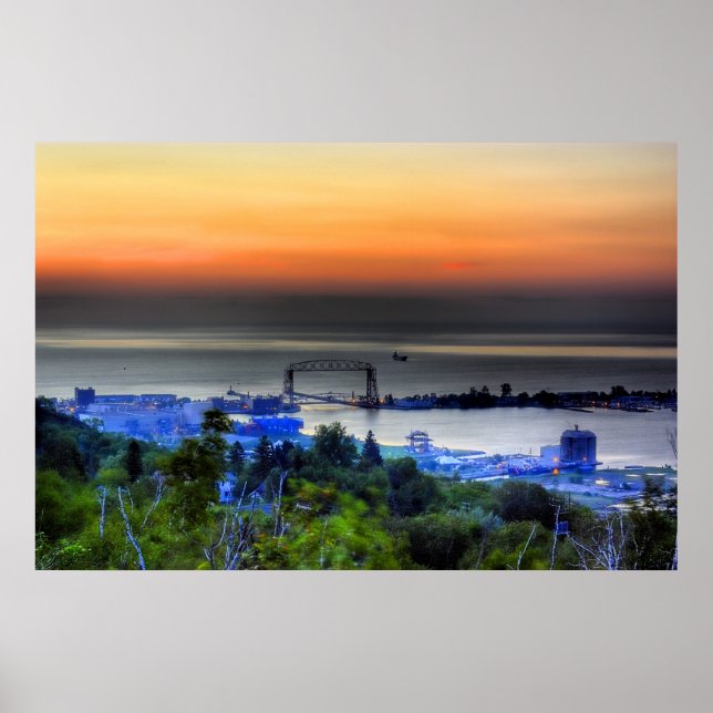 Hazy Morning Poster (Front)