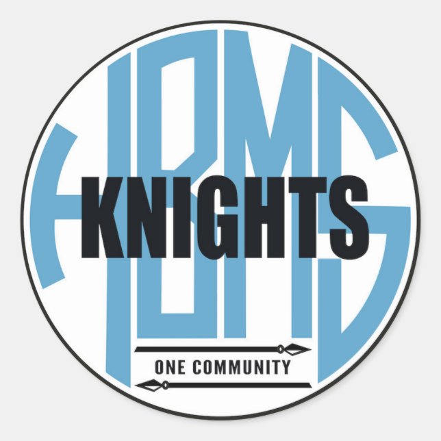 HB CLASSIC ROUND STICKER (Front)