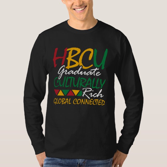 HBCU Apparel Historical Black College HBCU  12 T-Shirt (Front)
