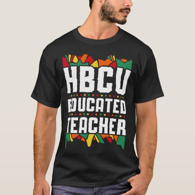 HBCU Apparel Historical Black College HBCU Educate T-Shirt (Front)