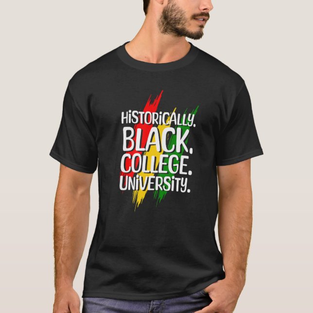 HBCU Apparel Historical Black College HBCU Premium T-Shirt (Front)