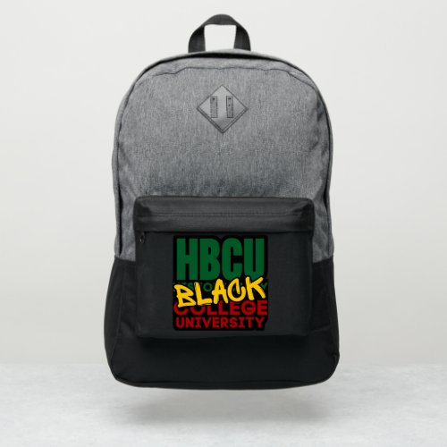 HBCU Black College University Port Authority Backpack