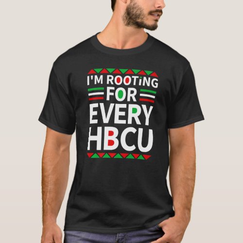 Hbcu Black History Pride Historical Black College  T_Shirt