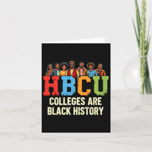 Hbcu Colleges Are Black History African American J Card